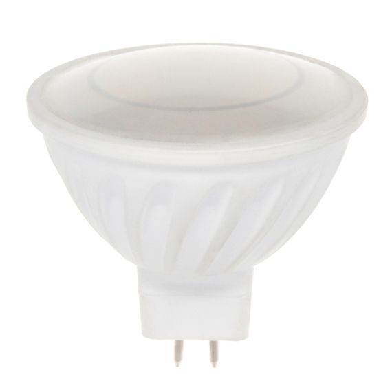 LED лампа MR16 (GU5,3) 4W(300Lm) 2700К  CR LR-9 Electrum керам. корп. 220VAC