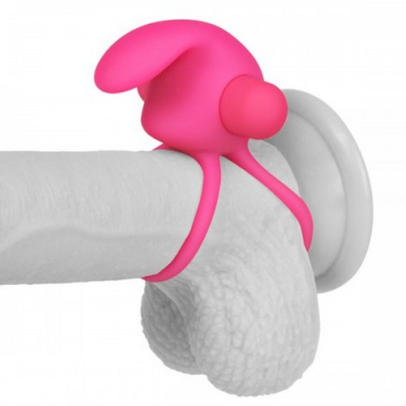 Ерекційне віброкольцо Power Clit Cockring, Pink Sex Aura | Зображення 3