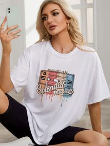 Жіноча футболка з ДТФ