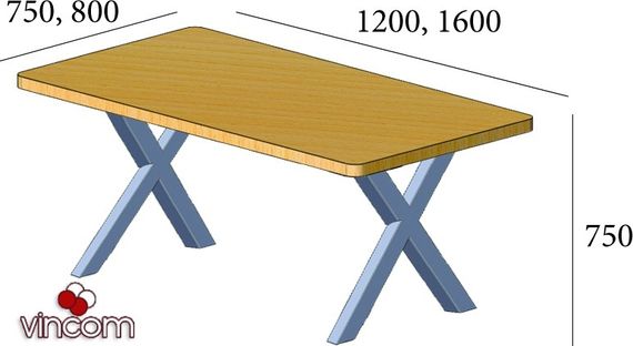 Стол Metall-design Тайм | Зображення 5