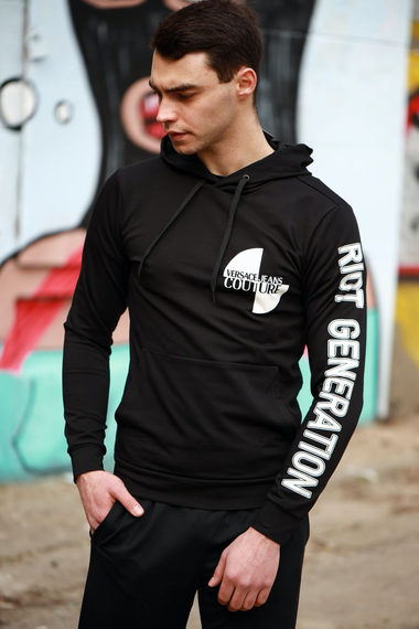 Худі Версачі чорне S L