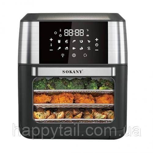 Аерофритюрниця Sokany на 12 л, 1800Вт SKZG8029 | Зображення 5