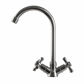 Змішувач для кухні DOMINO DK-H104-2N-CHROM SHARM