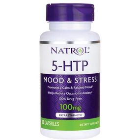 Тріптофан Natrol 5-HTP 100 mg 30 Caps
