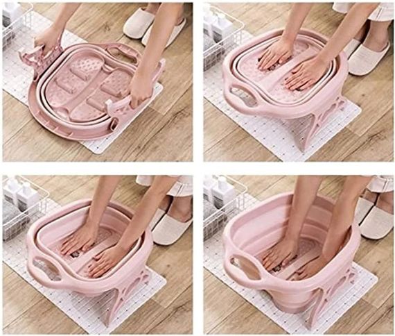 Ванночка-массажер для ног Footbath Massager 00082 • Складной гидромассажер Footbath Massager 00082 для стоп с роликовым массажем | Зображення 2