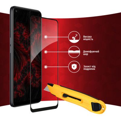 Стекло защитное Intaleo Full Glue Oppo A96 (1283126522178) | Зображення 3