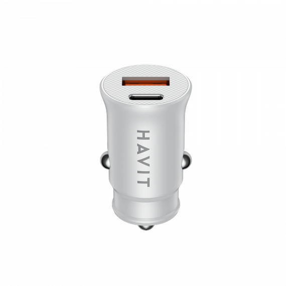 Автомобільний зарядний пристрій HAVIT HV-CC2022 20W USB+USB-C | Зображення 3