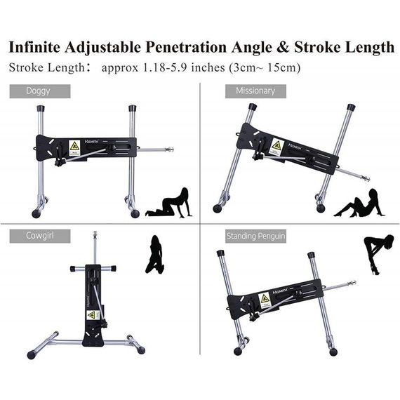 Секс-машина Hismith AK-01 Sex Machine з фалоімітатором sexstyle | Зображення 3