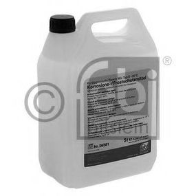 Антифриз FEBI зелений Ready Mix готовий (Каністра 5л) FEBI BILSTEIN 26581 на RENAULT 4 универсал (112_)