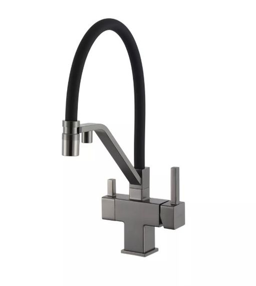 Змішувач для кухні Gappo з виходом для питної води, з гнучким виливом G4395-69