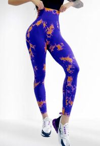 Лосіни пуш ап для фітнесу LILAFIT Фіолетовий M (LFL000011)