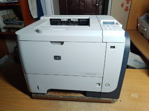 Принтер HP LaserJet Enterprise P3015dn / лазерная монохромная печать / А4 / 1200x1200 dpi / 40 стр/мин / USB 2.0, Ethernet / Дуплекс б/у | Зображення 1