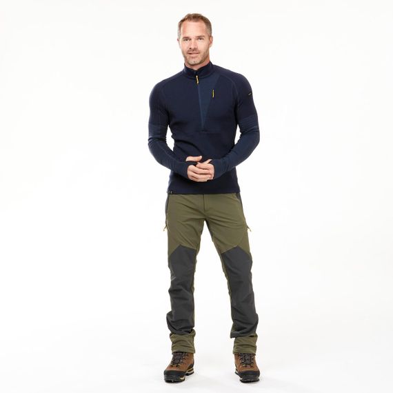 Футболка чоловіча TREK 900 для трекінгу з вовни мериноса темно-синя - L | Зображення 7