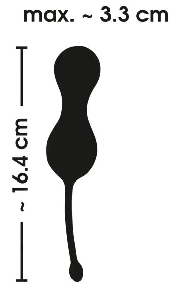 Вібраційне яйце Sweet Smile Remote Controlled Love Balls sexstyle | Зображення 8