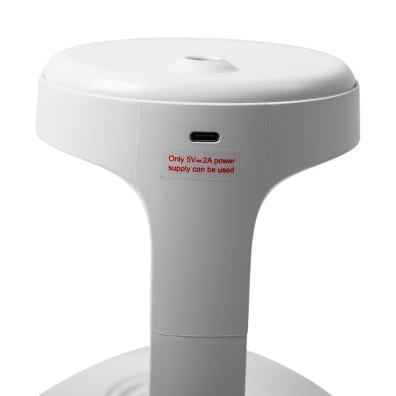 Увлажнитель воздуха для дома 12×22 см воздухоувлажнитель для дома портативный 600 мл с таймером Белый LZ599 | Зображення 5