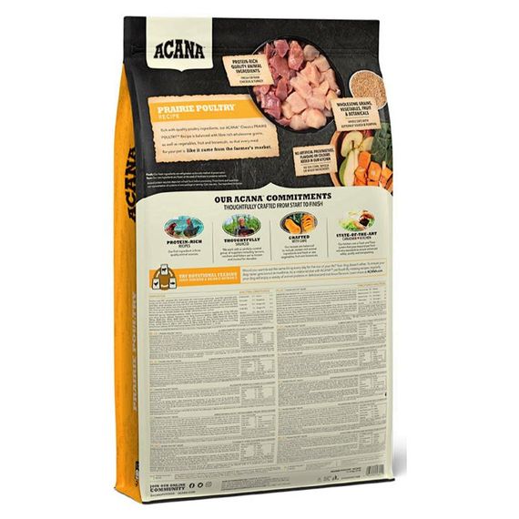 Сухий корм для дорослих собак Acana Prairie Poultry Dog 11.4 кг (064992560119) | Зображення 1