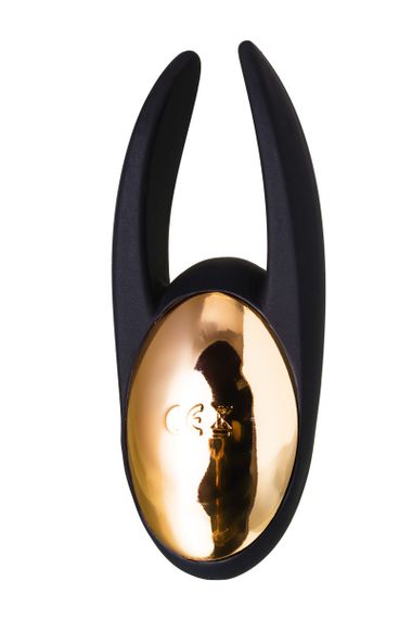 Вибромассажер Waname D-Splash Wave силикон черный, 9,3 см sexstyle | Зображення 1