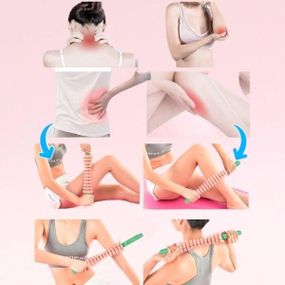 Массажер скалка для всего тела HSM 50310 Розовый