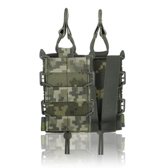 Жесткий усиленный тактический подсумок Kiborg GU Single Mag Pouch Pixel | Зображення 1