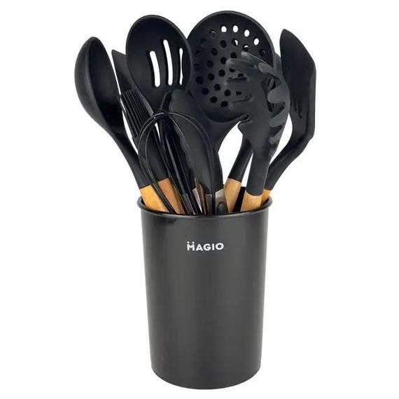 Набір кухонний з 11 силіконових предметів UH-799 Magio MG-1141