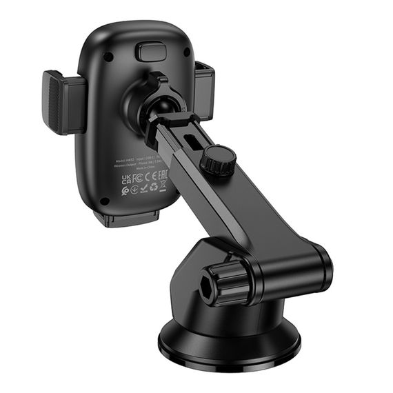Автотримач Hoco HW32 4.5-7.0 inch Wireless 15W | Зображення 4