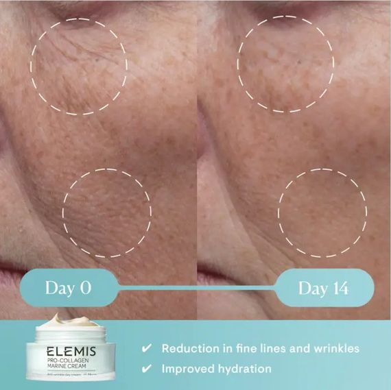 Антивіковий зволожуючий крем для обличчя Elemis Pro-Collagen Marine Cream 50 ml | Зображення 3