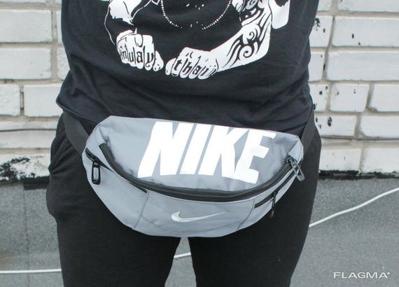 Поясная сумка Nike Team Training(серая) сумка на пояс