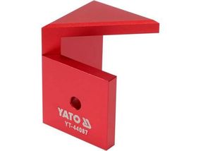 Шаблон розмічальний YATO Польша об'ємно кутовий зі шкалою, 60х 45х 45 мм YT-44087