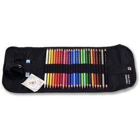 Карандаши цветные Koh-i-Noor Polycolor в текстильном пенале 24 цвета (3824)