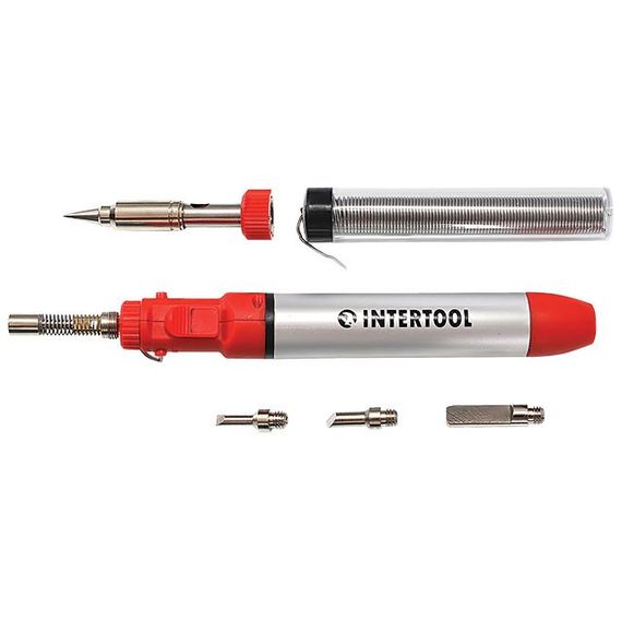 Мікропальник 12 мл з комплектом аксесуарів 7 од. INTERTOOL GB-0005 | Зображення 1