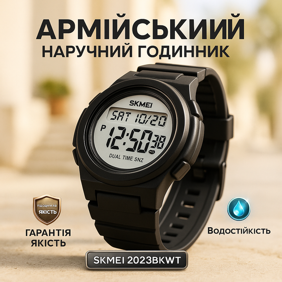 Чоловічий спортивний годинник з гарантією SKMEI, Фірмовий спортивний годинник Протиударний OI-84