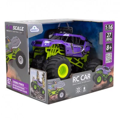 Радиоуправляемая игрушка Sulong Toys Bigfoot Off-road - Violet (1:16, 27 МГц (MHz)) (SL-358RHV) | Зображення 8
