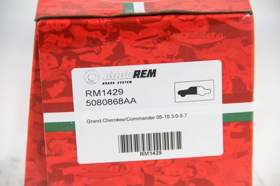 Гальмівні колодки Grand Cherokee/Commander 05-10 3.0-5.7, GOODREM (RM1429) | Зображення 2