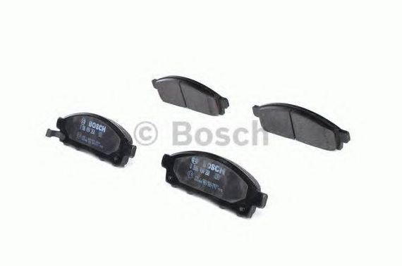 Колодка гальм. диск. MITSUBISHI L200 передн. (вир-во Bosch) BOSCH 0986494268 на MITSUBISHI STRADA (KJ_, KK_, KL_)