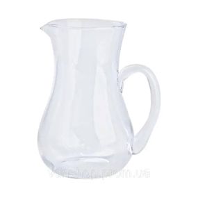 Скляний глечик для напоїв 1,2 л прозорий HP575