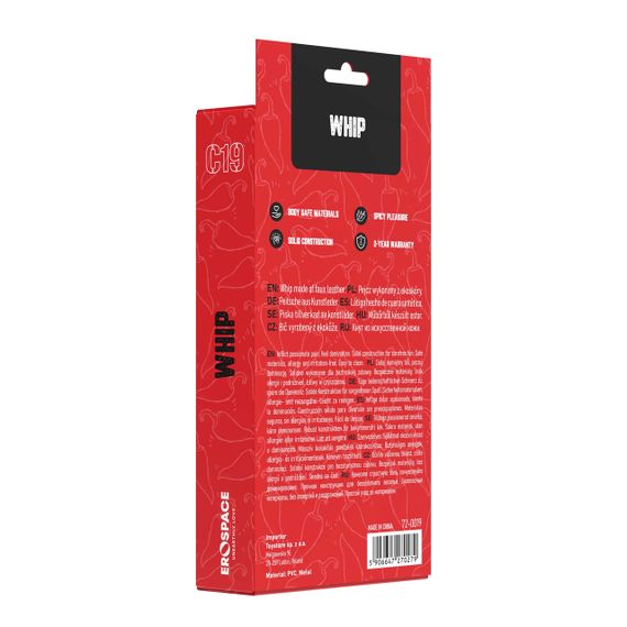 Флогер - Erospace Wild Play Whip C19 sexstyle | Зображення 7