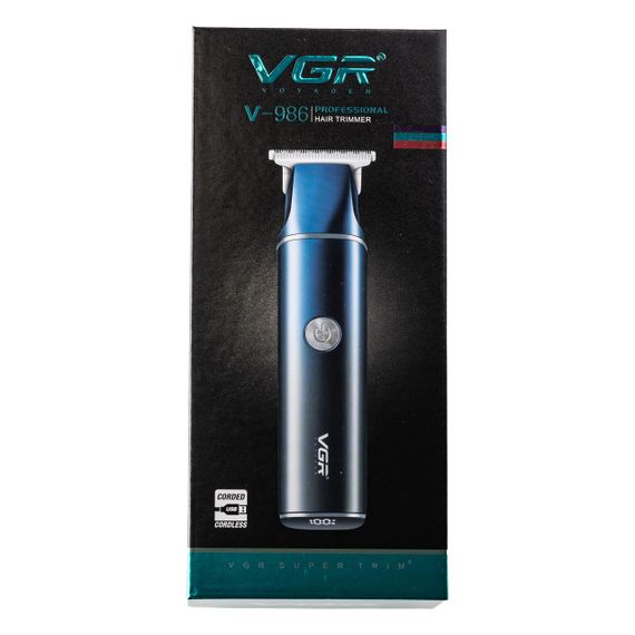 Тример для стрижки VGR V-986 з насадками та USB, золото | Зображення 9