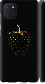 Чохол на Samsung Galaxy Note 10 Lite Чорна полуниця "3585m-1872-24368"