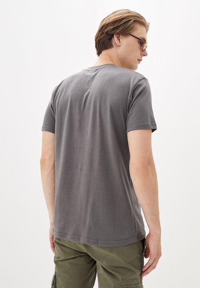 Футболка чоловіча базова сірий, 2XL | Зображення 1