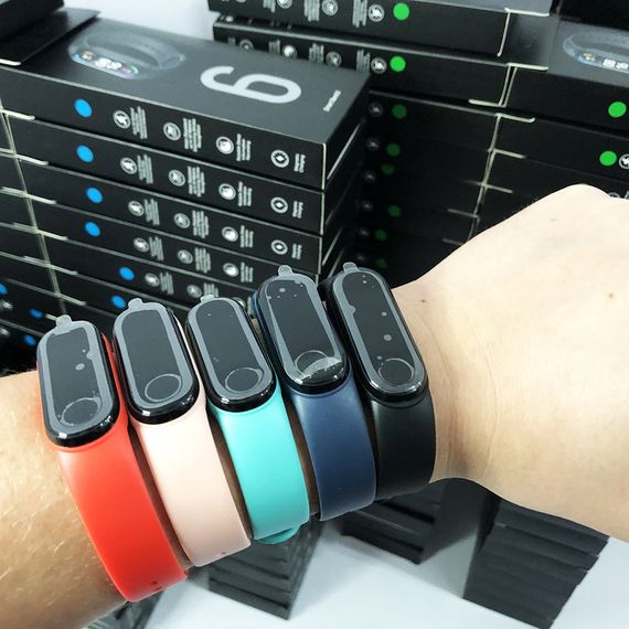 Фітнес браслет FitPro Smart Band M6 (смарт годинник, пульсоксиметр, пульс). VO-790 Колір червоний | Зображення 7