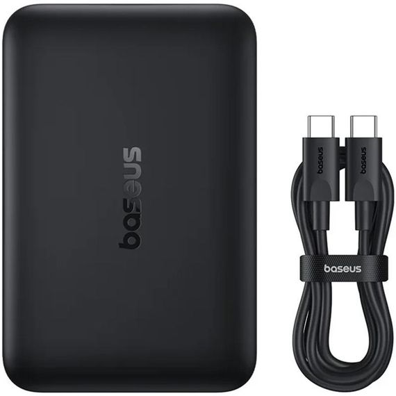 Портативний ЗП Power Bank Baseus EnerFill FM11 30W з БЗП 10000mAh (E00287) Cosmic Black | Зображення 1