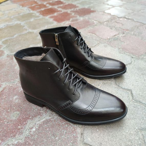 Стильні черевики бордового відтінку | Зображення 1