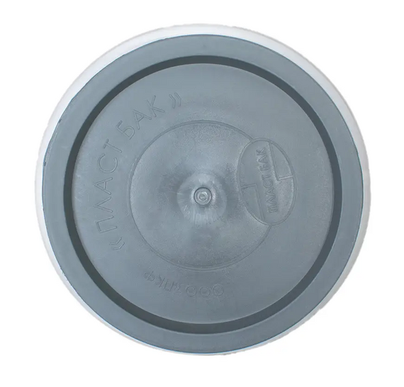 Пластиковая  бочка  30 л пищевая белая бидон  широкая горловина для солений,меда, молока | Зображення 5