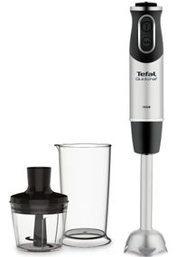 Блендер Tefal  заглибний Optichef, 800Вт, 3в1, чаша-800мл, чопер 500мл, турборежим , біло-голубий (HB659838)