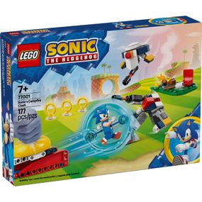 Конструктор LEGO Sonic Столкновение Соника у костра (77001)