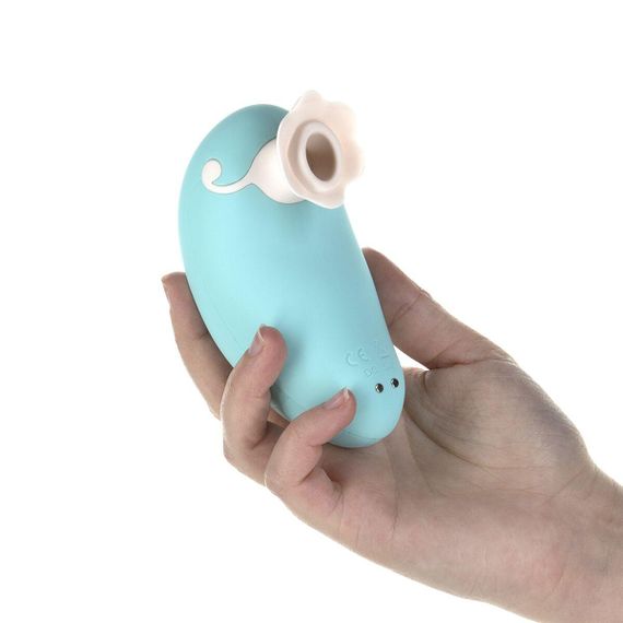 Роскошный вакуумный клиторальный стимулятор Pillow Talk - Dreamy Teal с кристаллом Swarovski sexstyle | Зображення 3