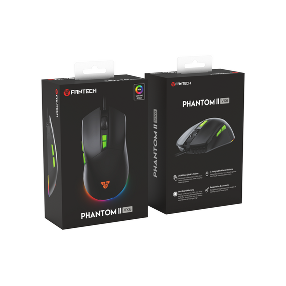 USB Миша Ігрова FANTECH VX6 Venom Go (Phantom II) | Зображення 1