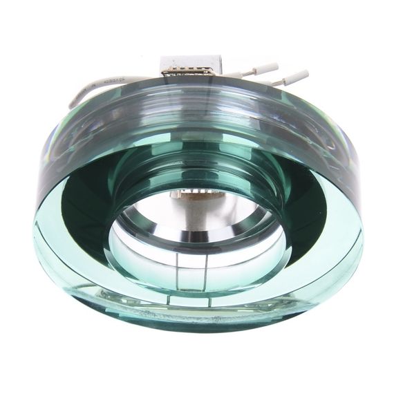 Светильник точечный декоративный HDL-G151 Green Crystal MR16