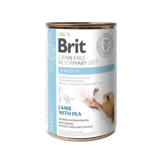 Корм Brit VD Dog Obesity вологий для собак з ожирінням 400 гр