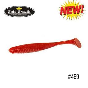 Приманка Bait Breath E.T.Shad 2,8" (8 шт) (469  Red / Tiny Gold)